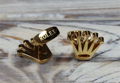 rolex crown cufflinks|where to buy rolex links.